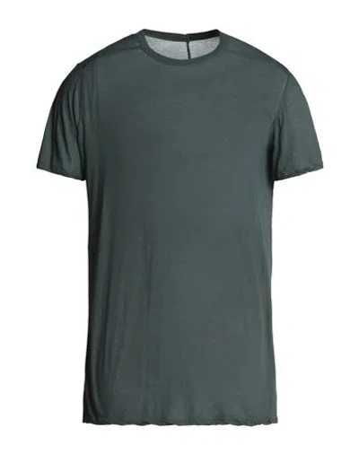 Rick Owens Man T-shirt Dark Green Size S Cotton