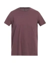 Rick Owens Man T-shirt Deep Purple Size M Cotton