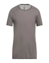 Rick Owens Man T-shirt Grey Size M Cotton