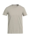 Rick Owens T-shirt  Men Color Pearl In Grey