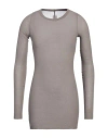 Rick Owens Man T-shirt White Size S Viscose, Silk In Beige