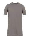 Rick Owens Man T-shirt Khaki Size M Cotton In Sand