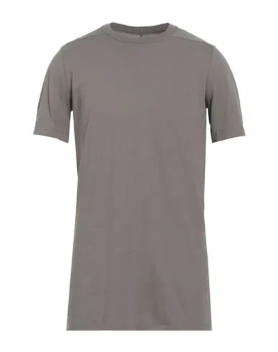 Rick Owens Man T-shirt Khaki Size M Cotton In Sand