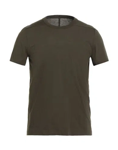 Rick Owens Man T-shirt Military Green Size S Cotton