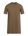 Rick Owens Man T-shirt Military Green Size S Cotton