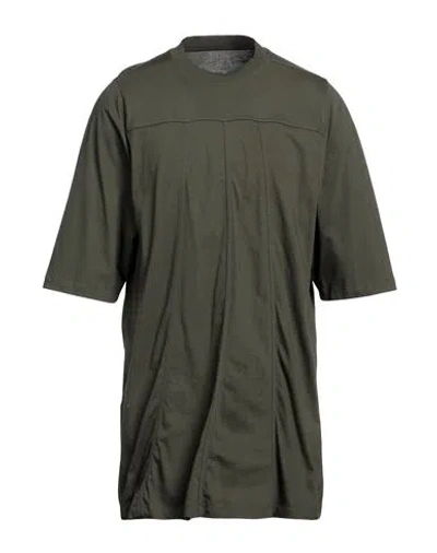 Rick Owens Man T-shirt Military Green Size L Cotton
