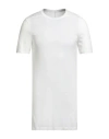 Rick Owens Short-sleeved T-shirt In White