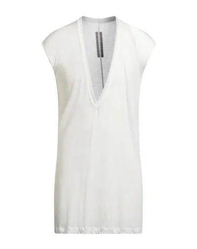 RICK OWENS RICK OWENS MAN T-SHIRT OFF WHITE SIZE XXL COTTON