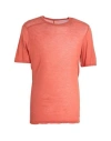 Rick Owens Man T-shirt Orange Size S Cotton