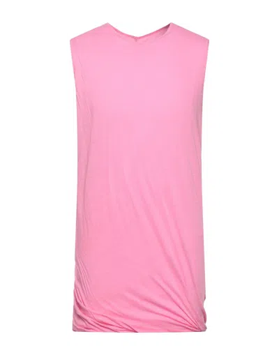 Rick Owens T-shirts In Pink