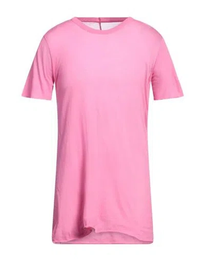 Rick Owens Man T-shirt Pink Size Xl Cotton