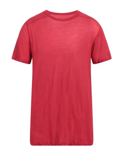 Rick Owens Man T-shirt Red Size L Cotton