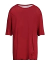 Rick Owens Man T-shirt Red Size S Cotton