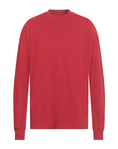 Rick Owens Man T-shirt Red Size S Cotton