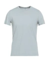 Rick Owens Man T-shirt Sky Blue Size S Cotton