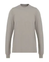Rick Owens Man T-shirt Taupe Size S Cotton In Gray