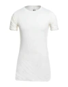 Rick Owens Item O-neck Short-sleeved T-shirt In White