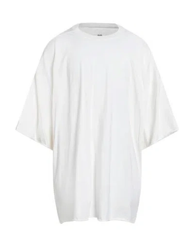 Rick Owens Man T-shirt White Size Onesize Cotton