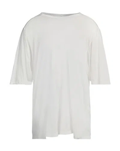Rick Owens Man T-shirt White Size S Cotton In White