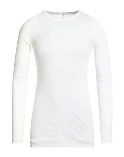 Rick Owens Man T-shirt White Size S Cotton