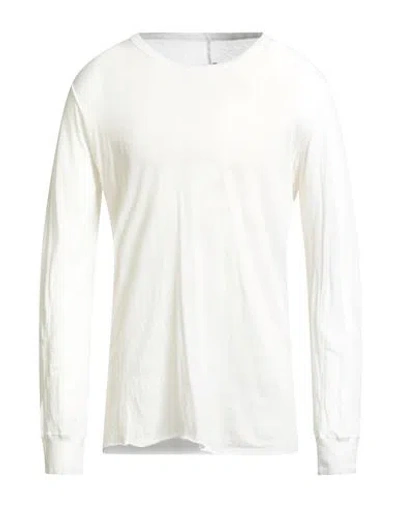 Rick Owens Man T-shirt White Size S Cotton