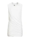 Rick Owens Man T-shirt White Size S Cotton In White