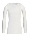 Rick Owens Man T-shirt White Size S Viscose, Silk In White