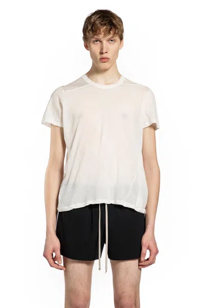 Rick Owens Man  T-shirts & Tank Tops In White