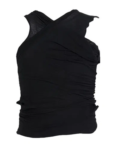 Rick Owens Man Tank Top Black Size L Cotton