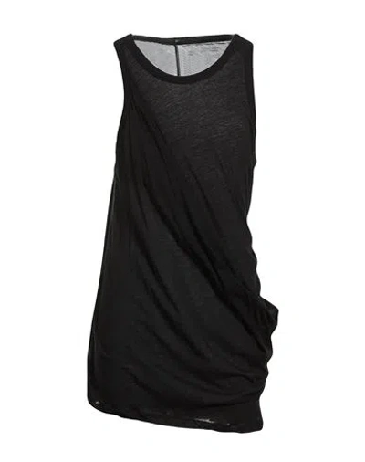 Rick Owens Man Tank Top Black Size L Cotton
