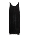 Rick Owens Man Tank Top Black Size Onesize Virgin Wool In Black