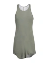 Rick Owens Man Tank Top Military Green Size S Cotton In Green