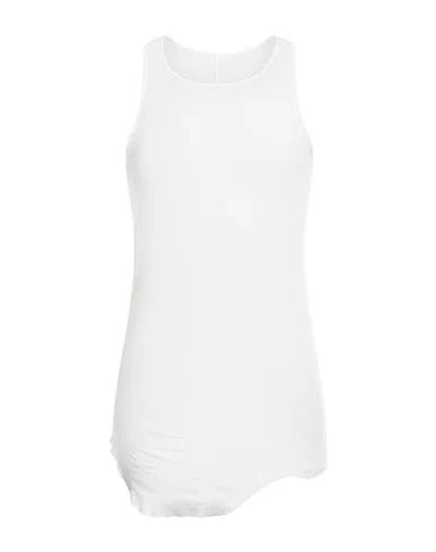 Rick Owens Man Tank Top Off White Size M Cotton
