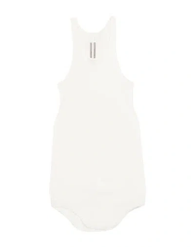 Rick Owens Man Tank Top White Size S Cotton