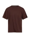 Rick Owens Man T-shirt Chocolate Brown Size M Cotton