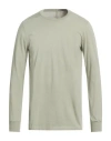 Rick Owens Man T-shirt Sage Green Size S Cotton