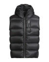 Rick Owens Man Vest Black Size 38 Polyamide