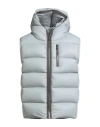 Rick Owens Man Vest Sky Blue Size 44 Polyamide In Blue