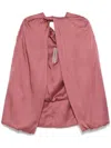 Rick Owens Masto Cape In 粉色