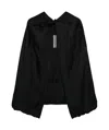 Rick Owens Masto Cape In Black