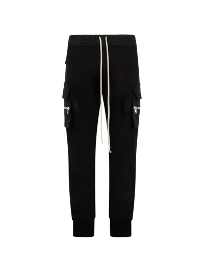 Rick Owens Mastodon Cargo Pants In Black