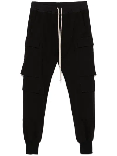 Rick Owens Mastodon Cargo Pants In Black