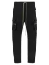 Rick Owens Cargo Pants In Red