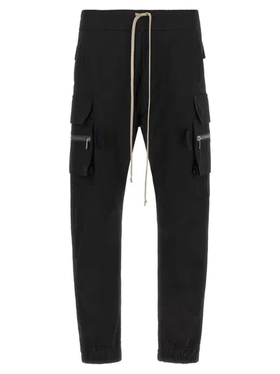 Rick Owens Cargo Pants In Black