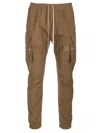 Rick Owens Mastodon Cargo Pants Trousers Brown In Brown