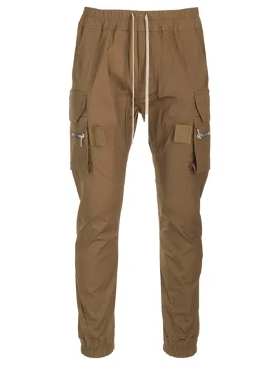 Rick Owens Mastodon Cargo Pants Trousers Brown