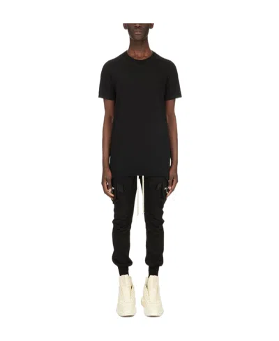 Rick Owens Mastodon Cargo Track Pants In Black