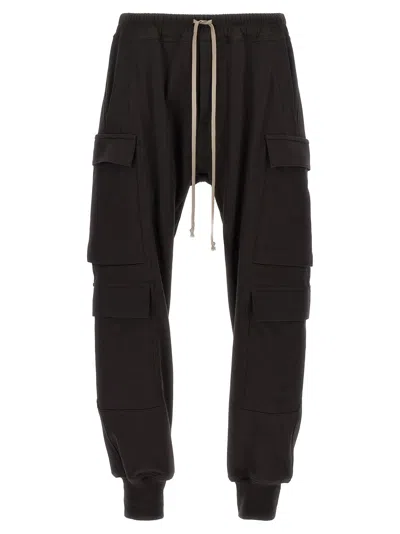 Rick Owens Mastodon Megacargo Joggers In Brown