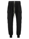 Rick Owens Mastodon Cut Drawstring Pant In Black