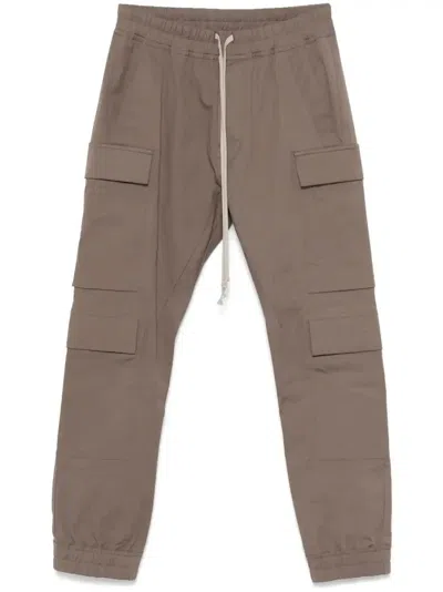 RICK OWENS MASTODON MEGACARGO TAPERED TROUSERS